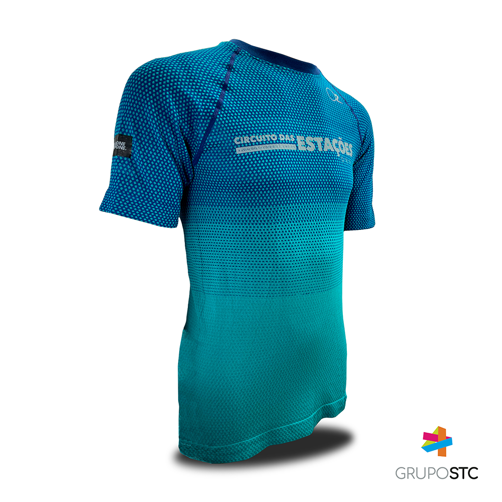Camiseta Circuito das Estacoes 2020 Primavera Azul Escuro Grupo STC