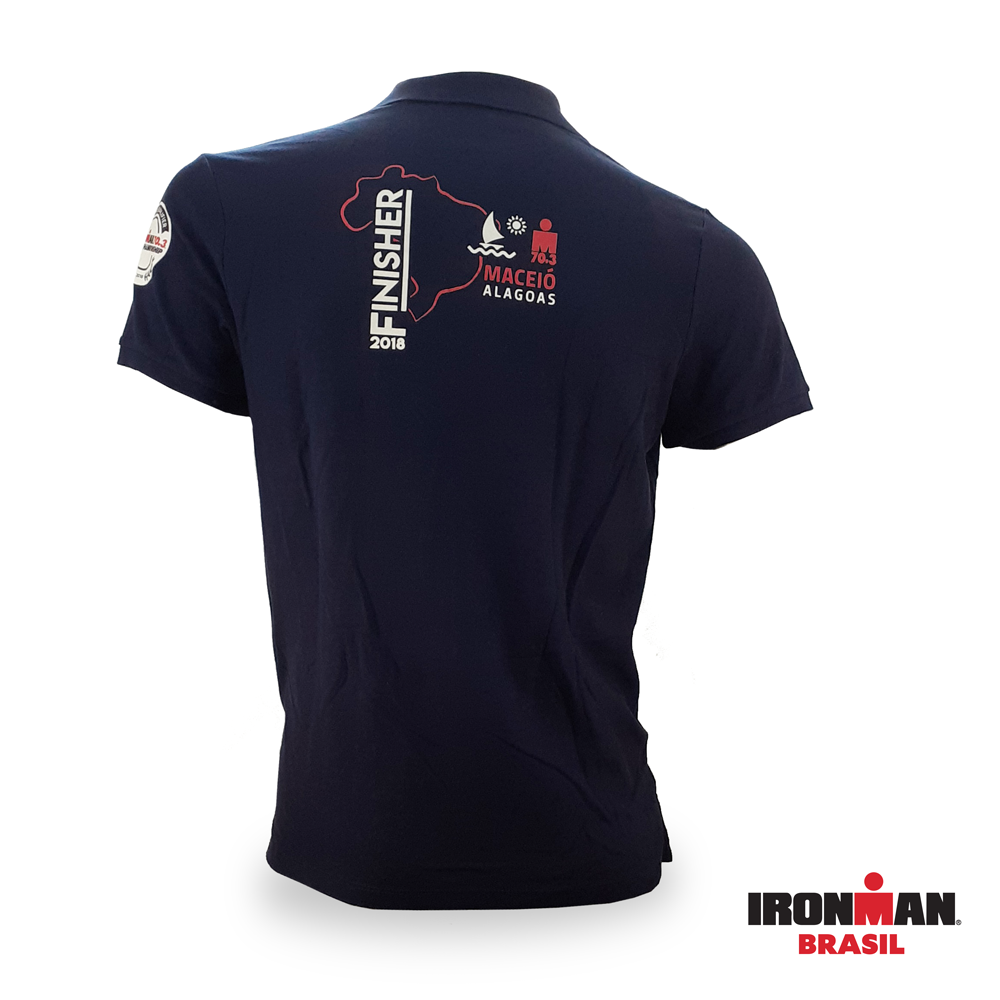 Camisa Polo Finisher IRONMAN 70.3 MACEIO 2018