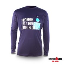 Camiseta manga longa Mizuno IRONMAN BRASIL 70.3 miles