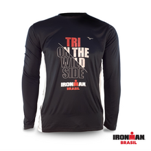 Camiseta manga longa Mizuno IRONMAN Tri On The Wild Side